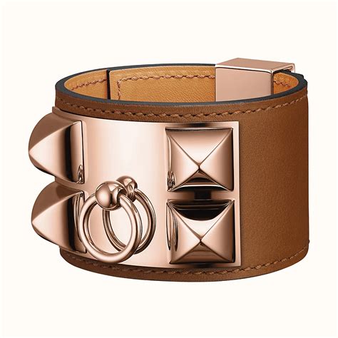 bracelet hermes cuir collier de chien|pink hermes bangle.